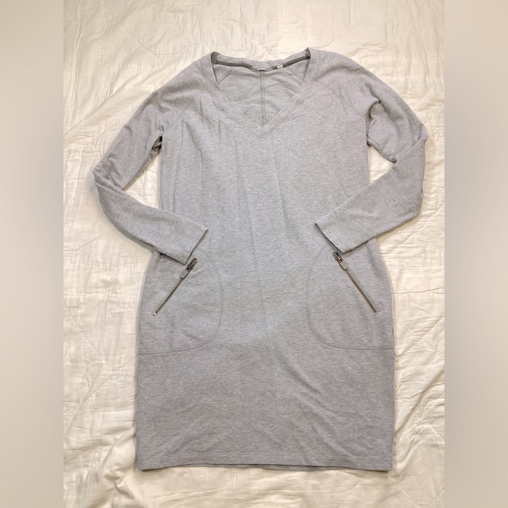 Athleta Enchanted Sweatshirt‎ Dress Gray Medium